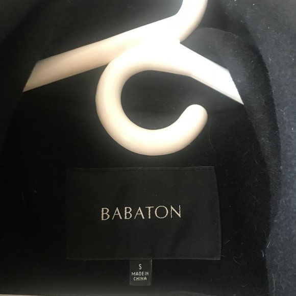 Artizia Babaton Tie-Up Black Trench Coat - Picture 3 of 7